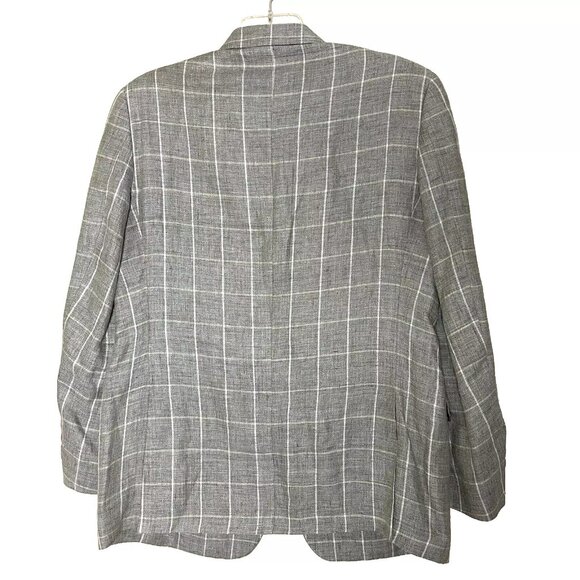 Peter Millar Linen Sport Coat Jacket Blazer Men's 42 Long Quiet Luxury Old Money - Picture 2 of 8
